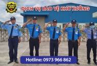 Dịch vụ bảo vệ kho xưởng uy tín chuyên nghiệp 247