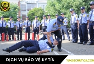 Dịch vụ bảo vệ uy tín chuyên nghiệp tại HCM