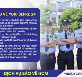 Công ty bảo vệ quận Phú Nhuận uy tín chuyên nghiệp 247