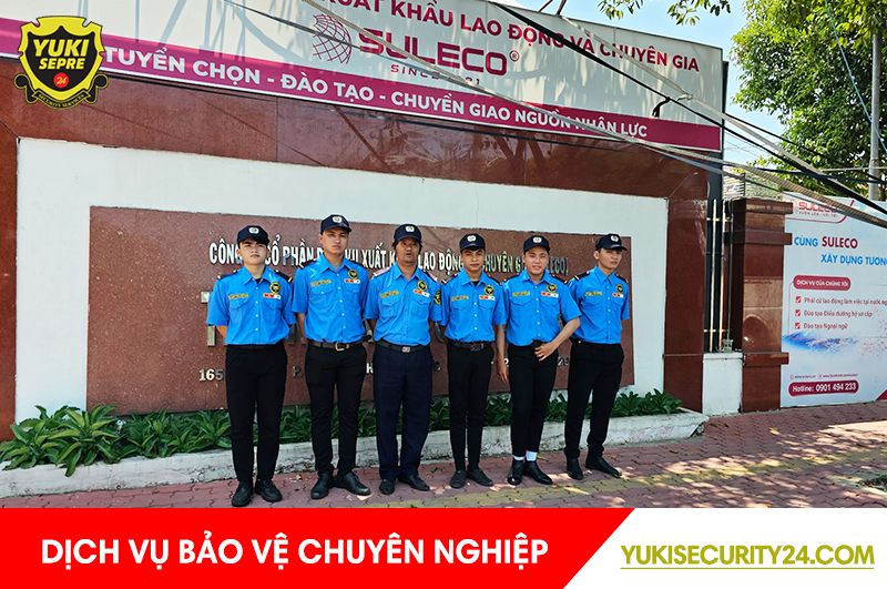 Yuki là một trong những đơn vị hàng đầu trong lĩnh vực cung cấp dịch vụ bảo vệ sự kiện