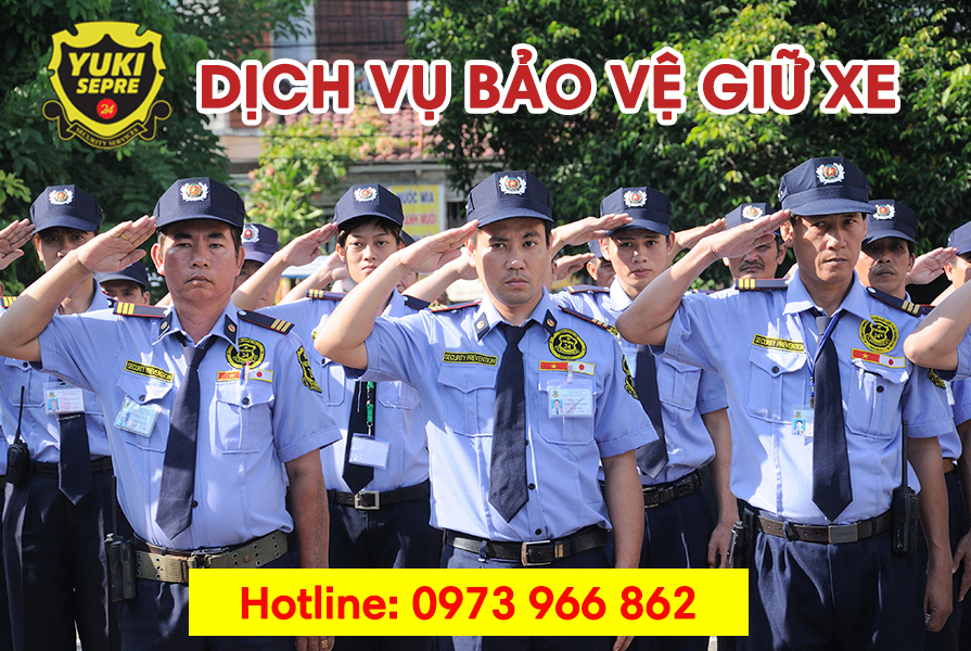 Quy trình dịch vụ bảo vệ giữ xe tại Yuki Sepre 24