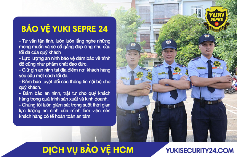 CÔNG TY CỔ PHẦN YUKI SEPRE 24 SECURITY SERVICE